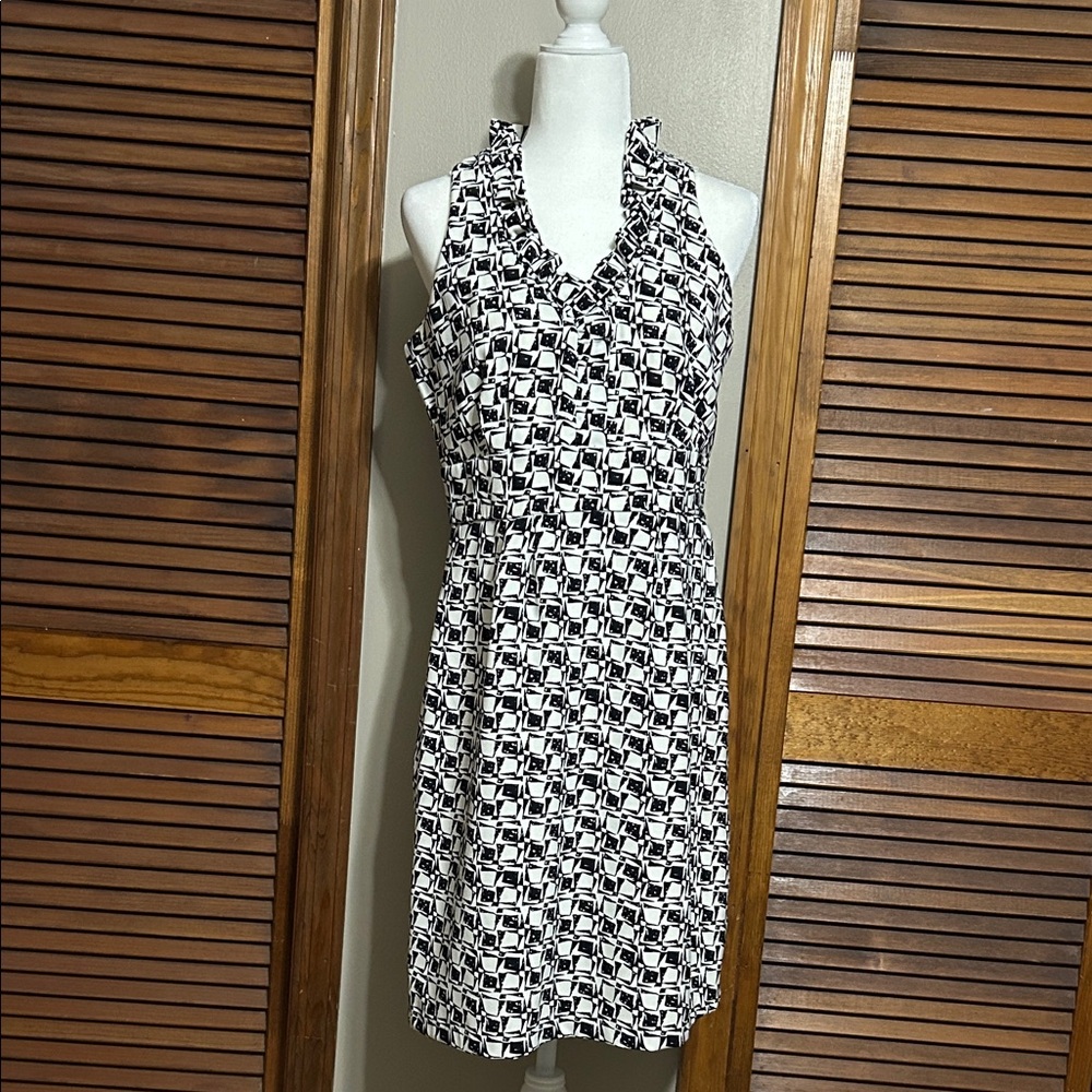 Tiana B. Geometric Mini Dress